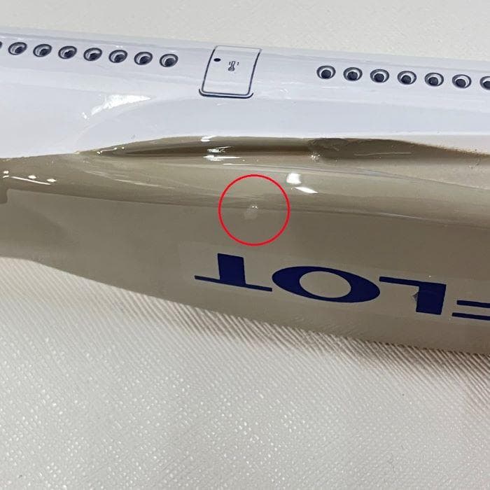 アウトレット 模型飛行機 アエロフロート A350-900 ロシア航空 LED