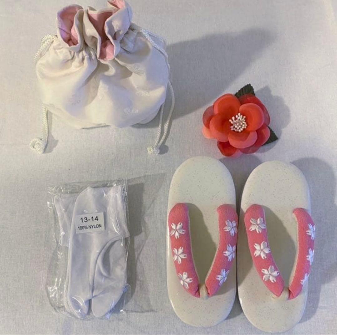 【新品】七五三 着物 三歳　3歳　着物　被布　セット　未使用