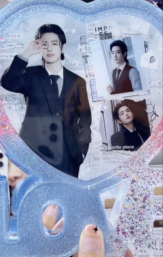 新作 肖戦 超大Loveスタンド　置物 5点セット❣️確認用❣️0110