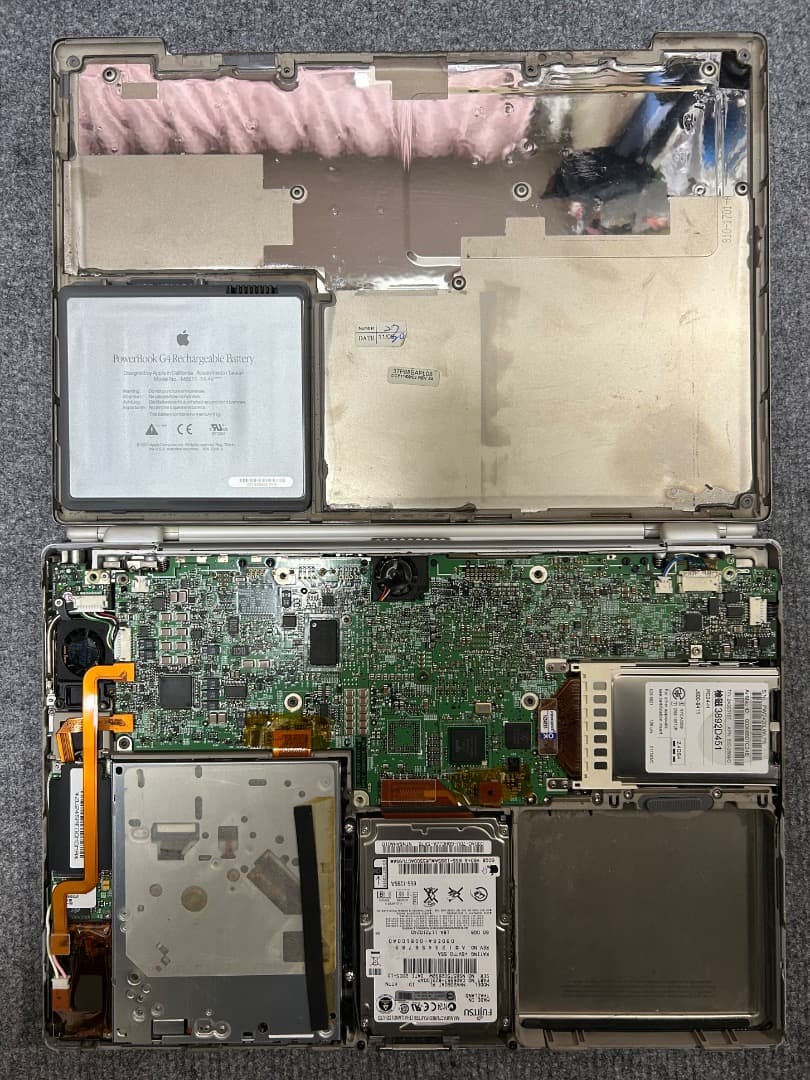PowerBookG4 1Ghz 1Gb 60Gb SD OS9 最速 完動品