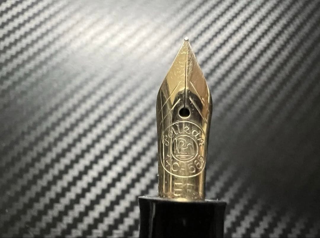 ペリカン 400NN M&K 万年筆 ブラック EF 極細字