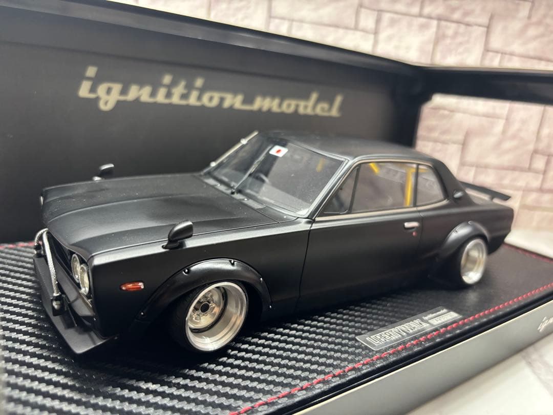 1/18イグニッションモデル ハコスカGTR 鉄ッチン深リムカスタム