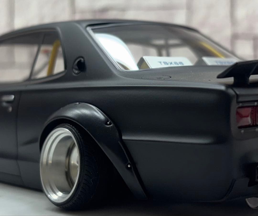 1/18イグニッションモデル ハコスカGTR 鉄ッチン深リムカスタム