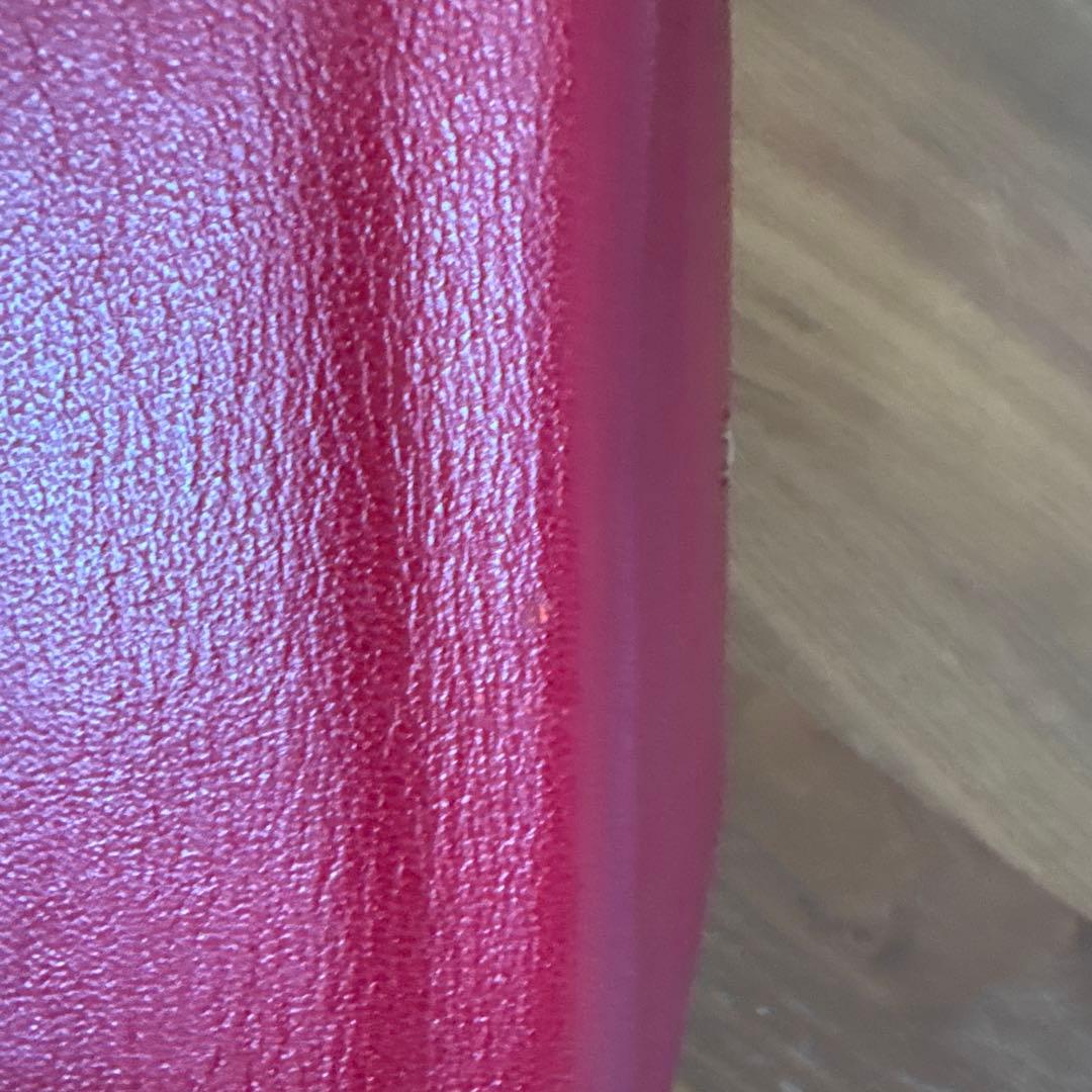 CHANEL レッド 二つ折り財布