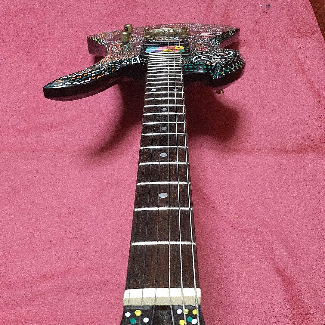 【良・美品】アメーバペイント・hideモデル。モッキンバードエレキギター。