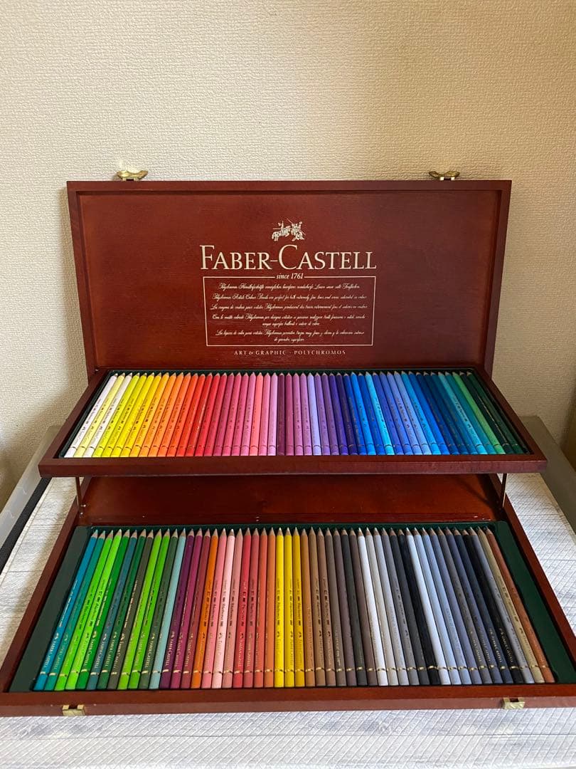 ファーバーカステル　ポリクロモス100色 木箱