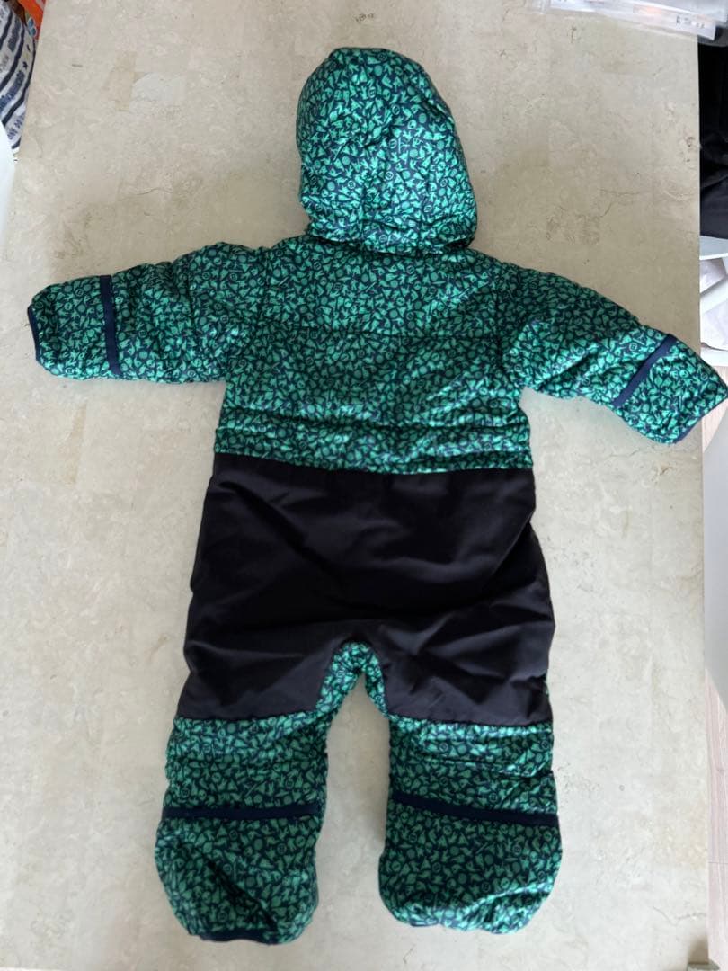 BURTON ベビー アウター グリーン/ブラック18Ｍ　　バンティングスーツ