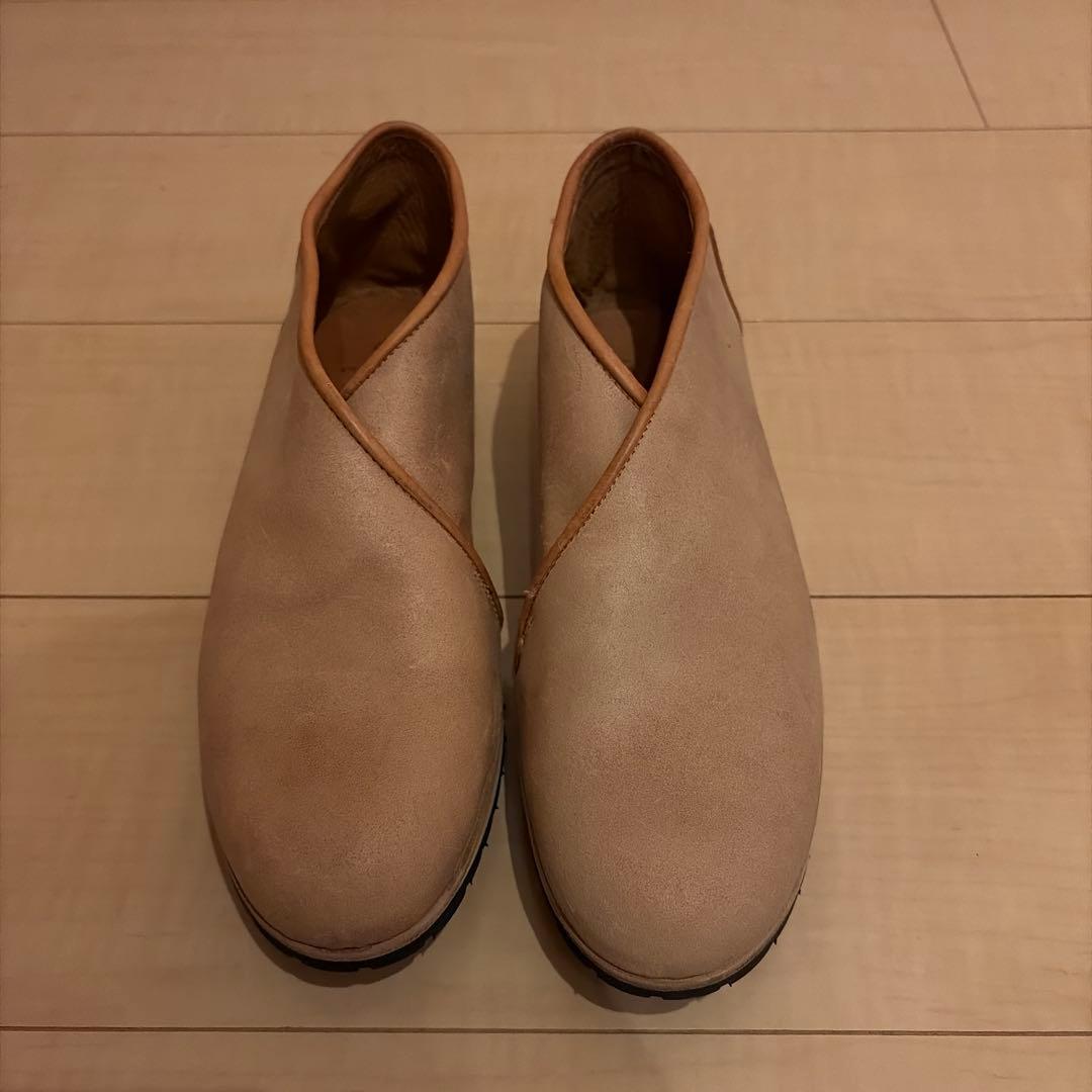 マル7CCR レザースリッポン バケッタレザー