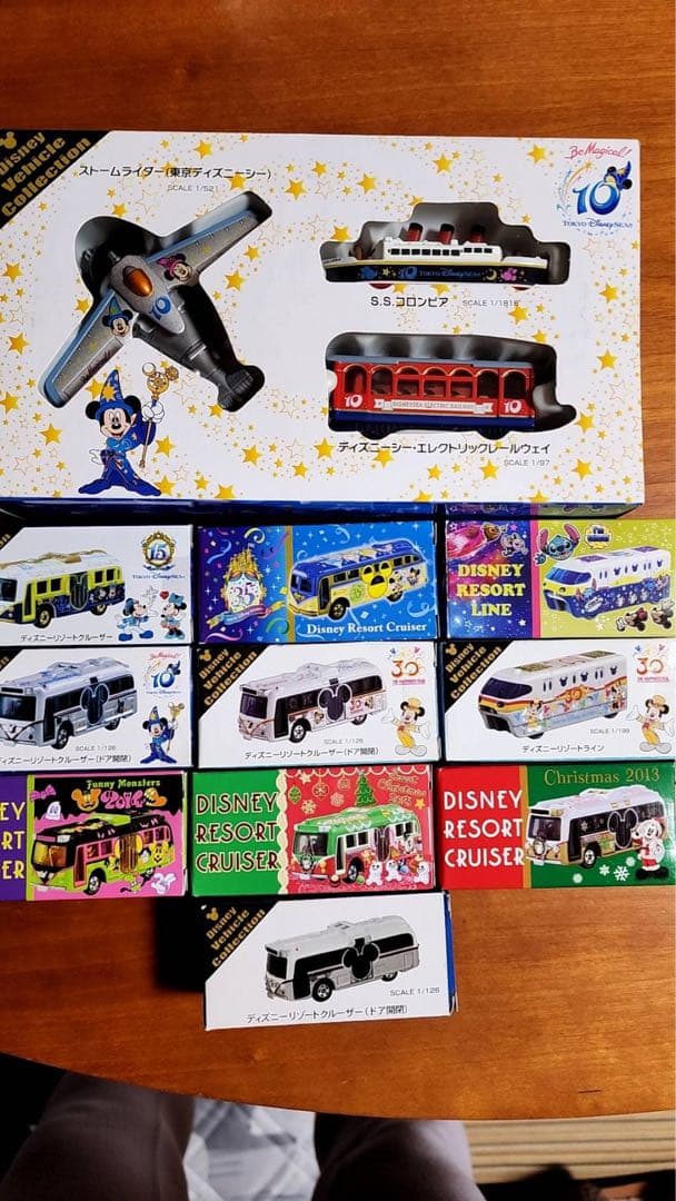 ディズニー ミニカーセット