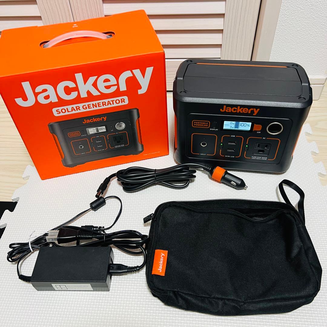 【未使用に近い】Jackery ポータブル電源240