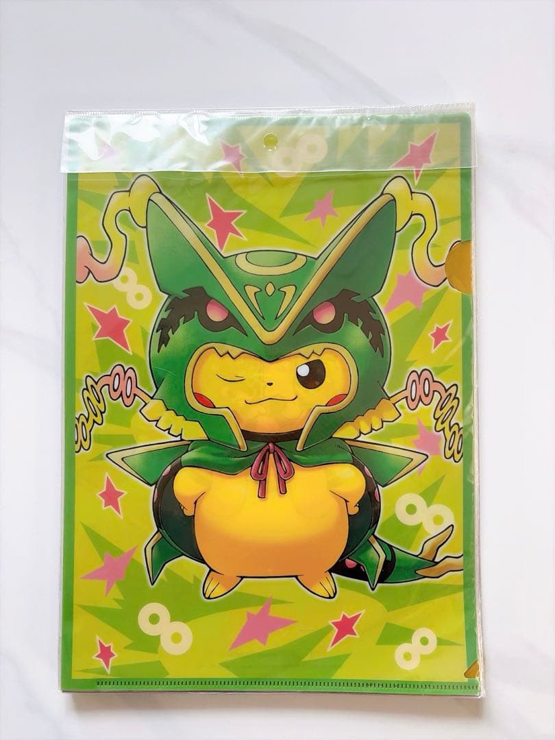A4クリアファイルセット　メガポンチョを着たピカチュウ　vol.2
