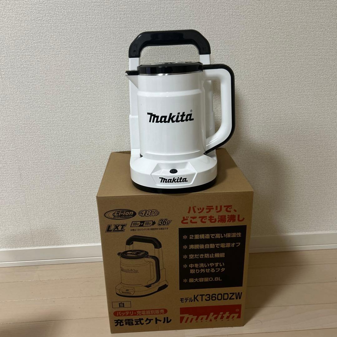Makita 充電式電気ケトル KT360DZW