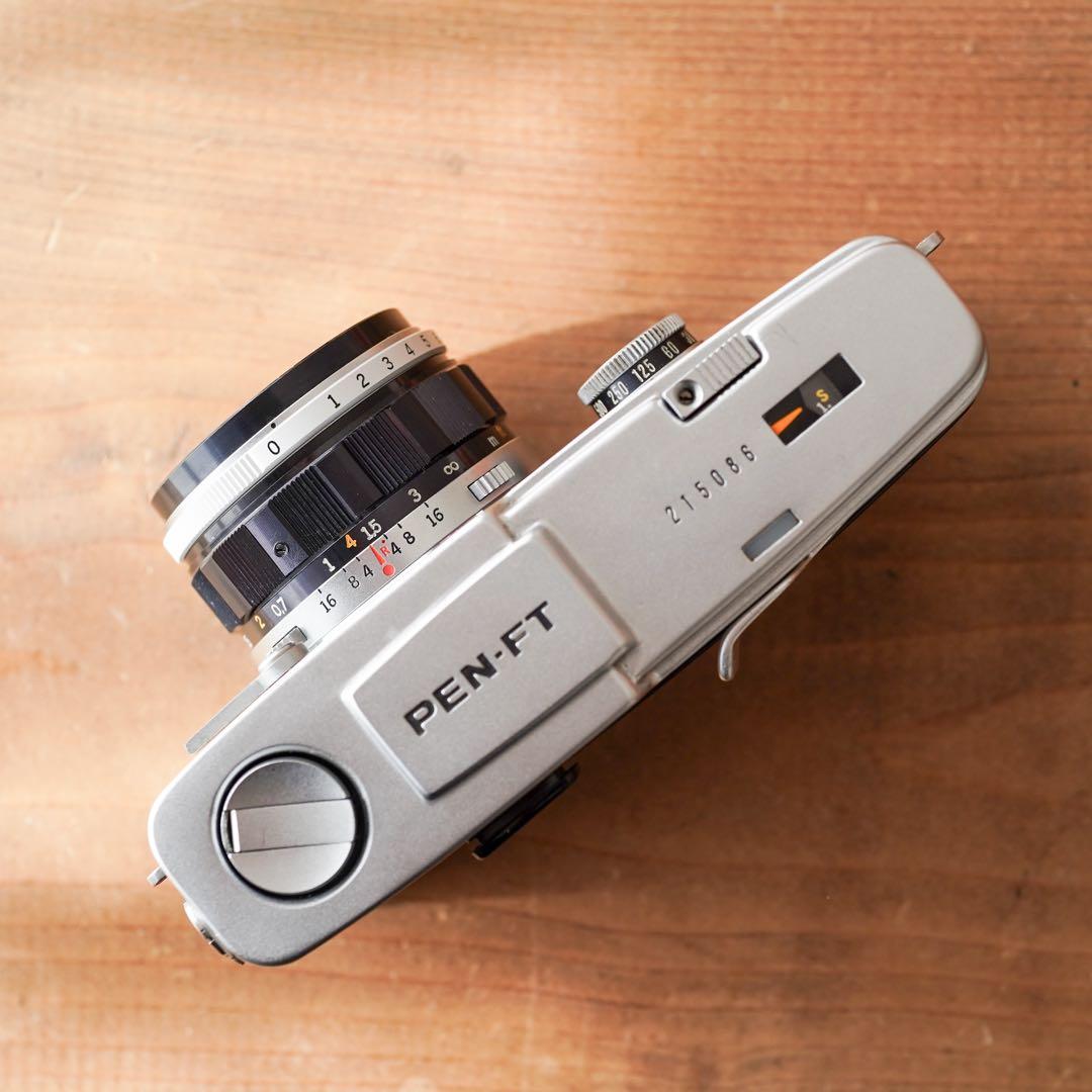 【撮影済み】OLYMPUS PEN FT本体 38mm/F1.8レンズ付き