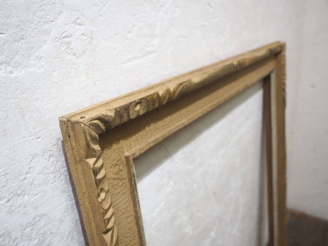 1249 レトロな額縁　F20　アートフレーム　油彩　水彩　画材　ビンテージ