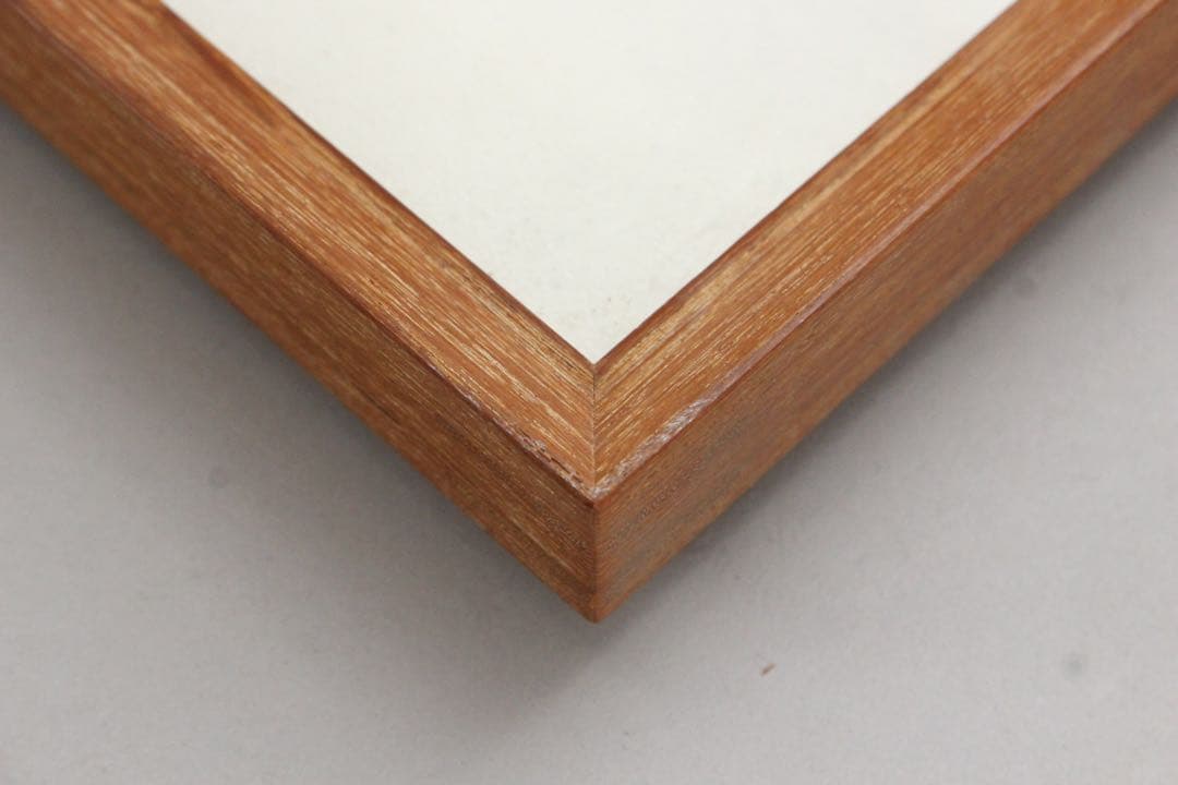 No5297額装　久保嶺爾　「朝霧」　直筆サイン　落款　共シール　風景　送料無料