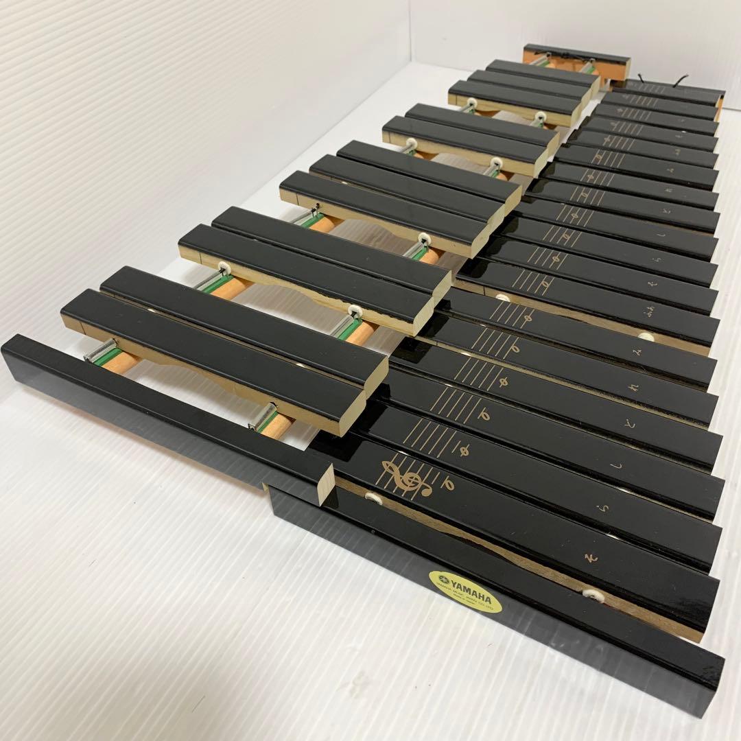 美品 木琴 YAMAHA 打楽器 ヤマハ卓上木琴 NO.185 ソフトケース付き