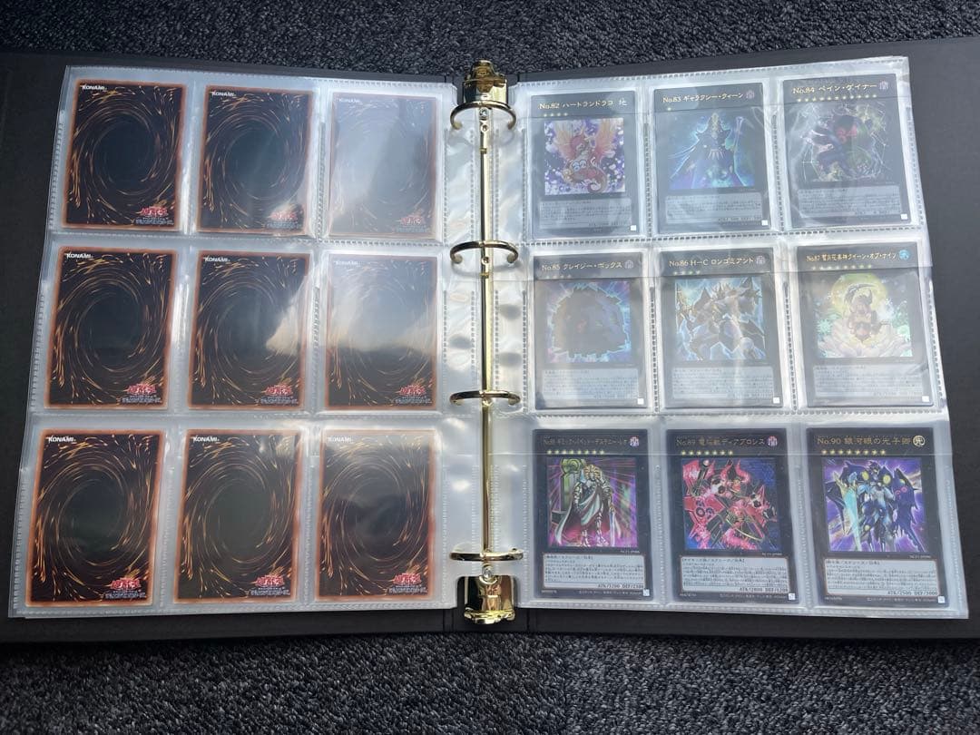 遊戯王　ナンバーズ コンプリートファイル カード・皇の鍵　欠品無し