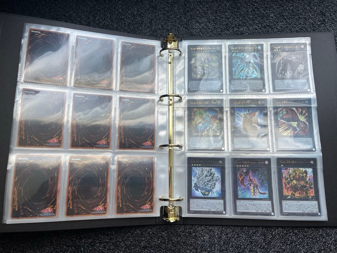 遊戯王　ナンバーズ コンプリートファイル カード・皇の鍵　欠品無し