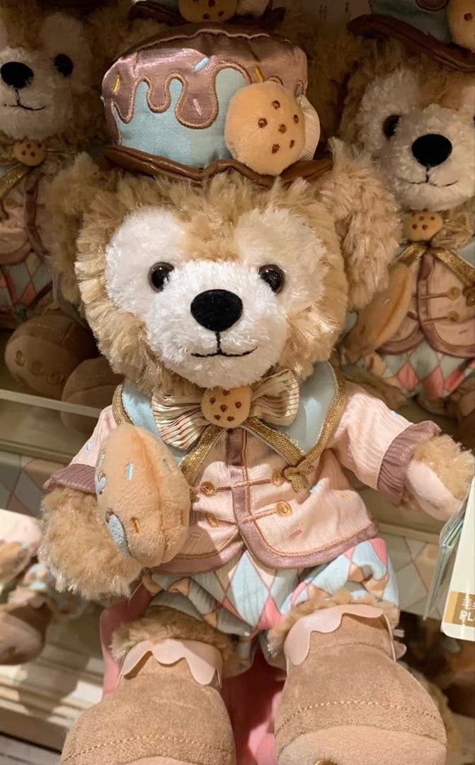 上海ディズニー　バースデードリームセレブレーション　ダッフィーぬいぐるみss