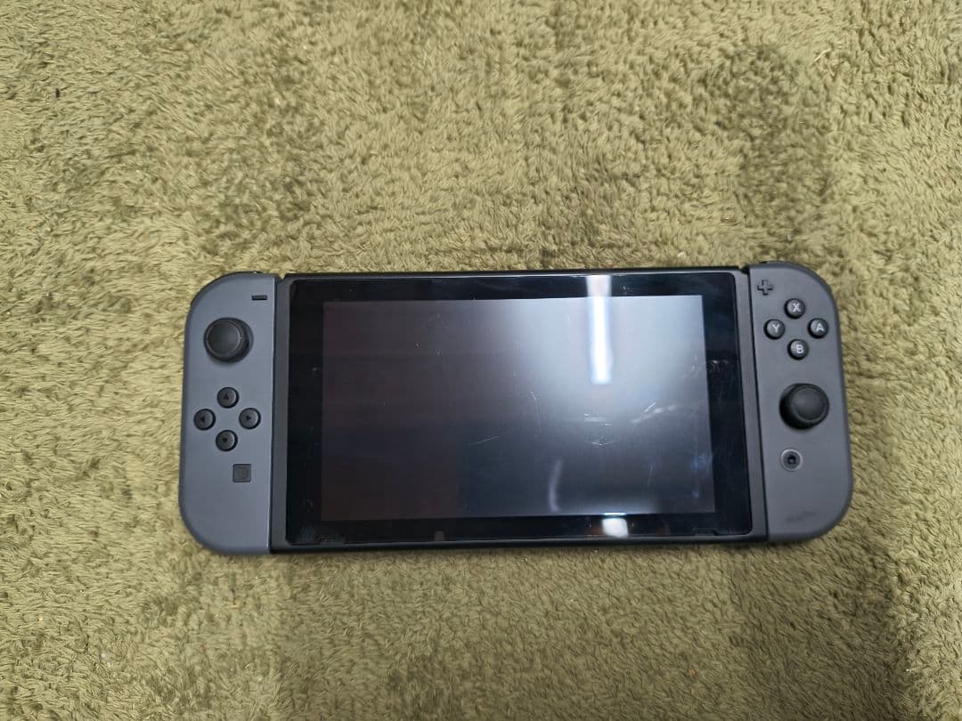 Nintendo Switch 本体 傷あり ケース付き