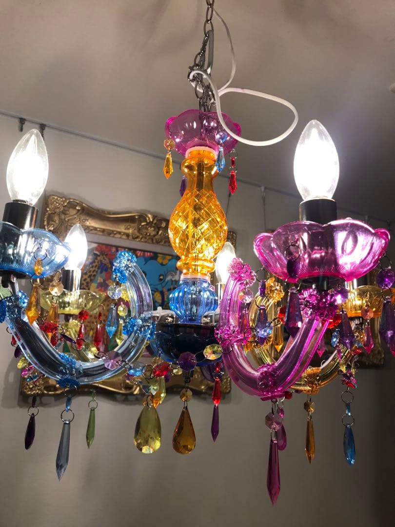 キラキラシャンデリア