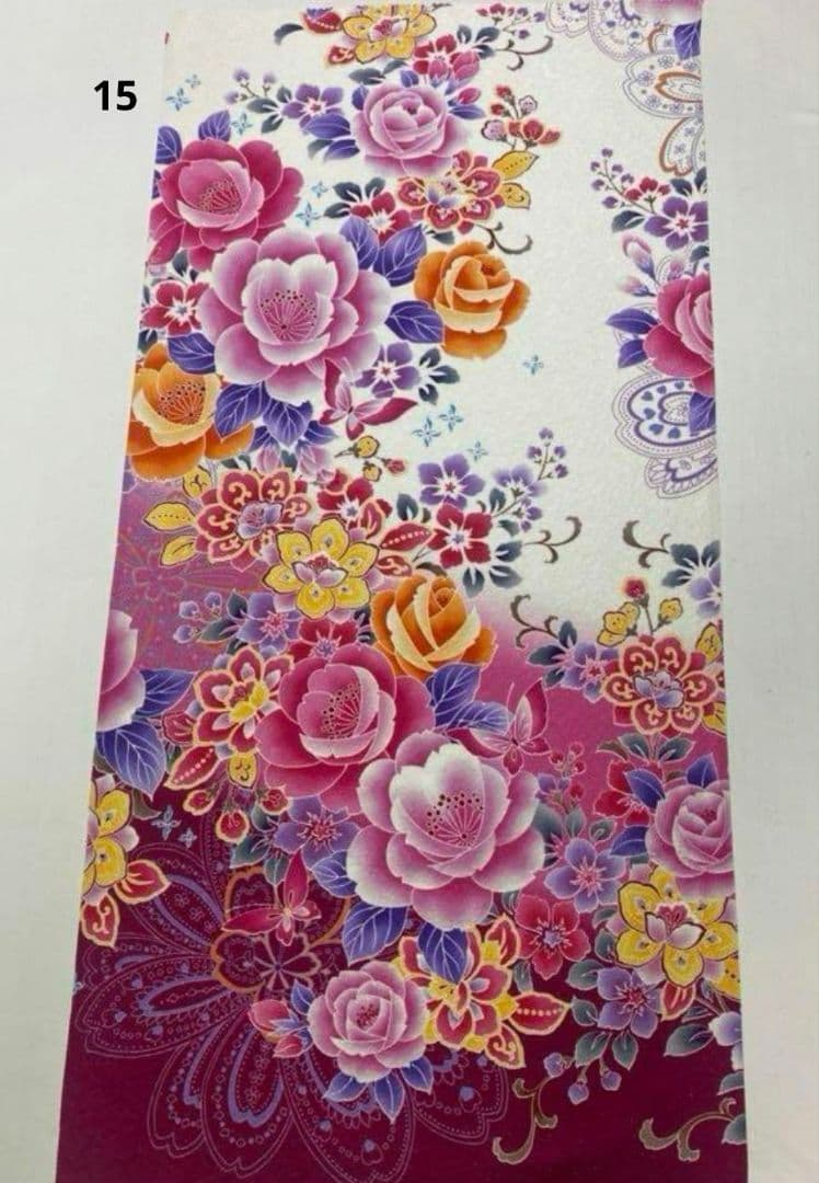 犬服　振り袖　着物　生地　確認　ハンドメイド