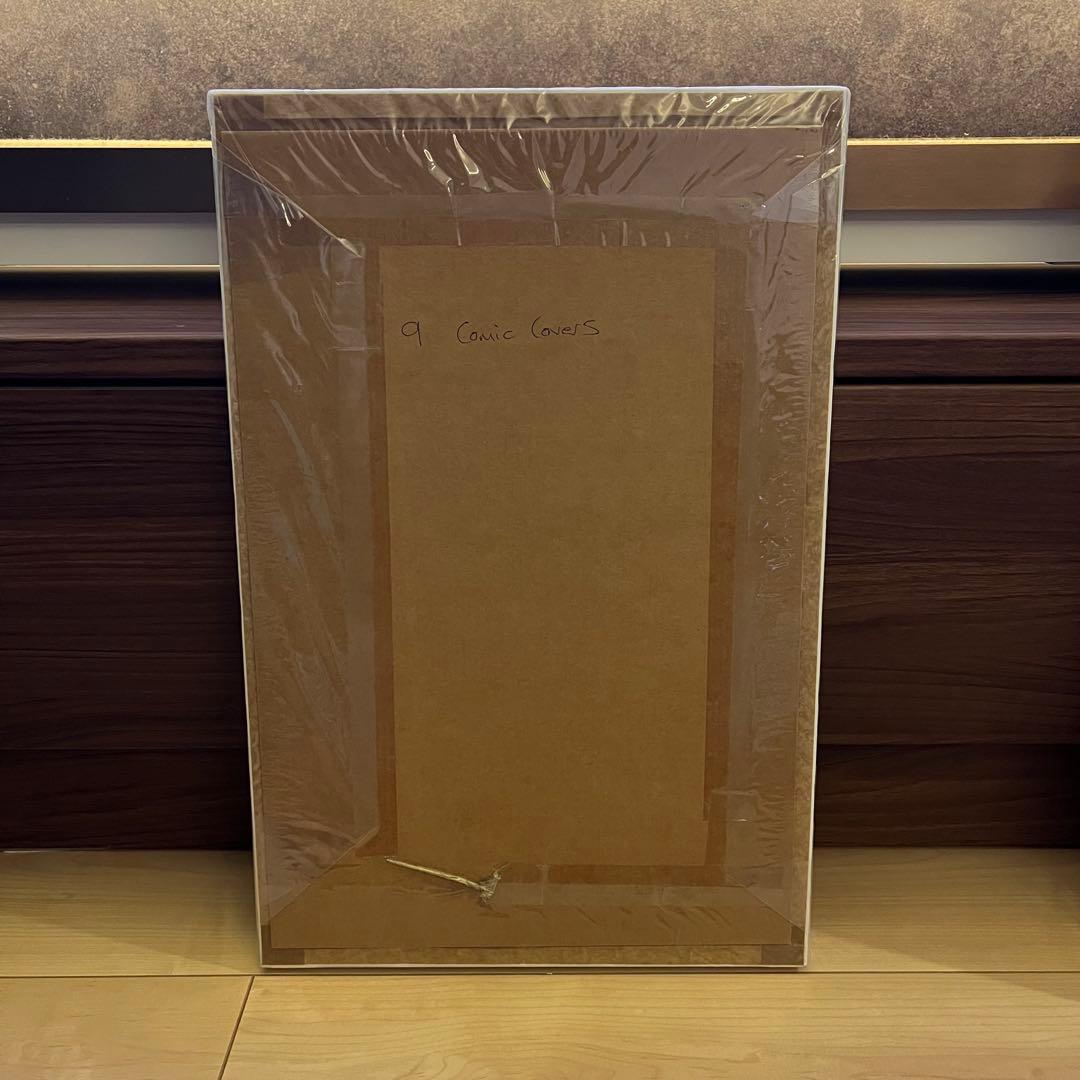 【ビンテージ品】ポップアートパネル　4枚セット　32.5cm×49.5cm