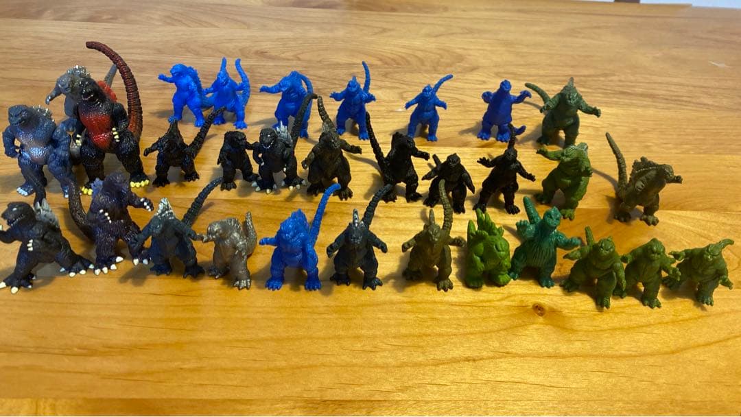 ゴジラフィギュアセット