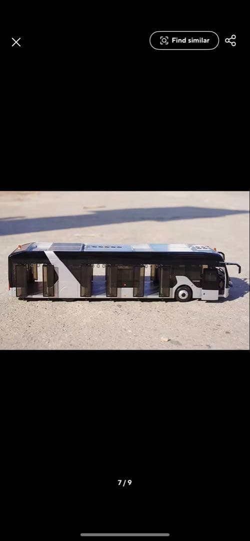 YUTONG バスモデル 1/43 スケールモデル