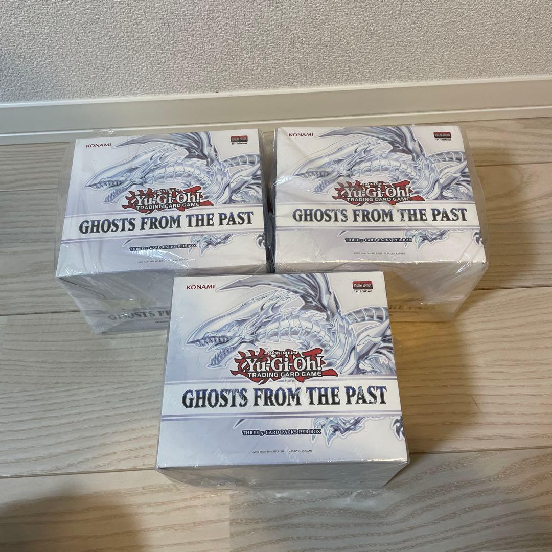 遊戯王 Ghosts From The Past 北米版 未開封3BOX