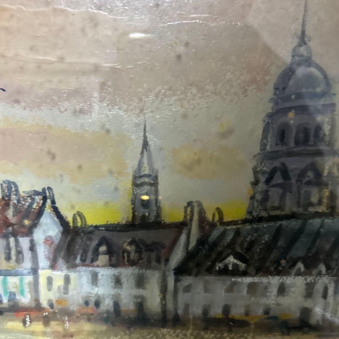 『￼真￼￼￼作』￼￼ ￼全道￼展￼会員　箱根寿保　「￼ブルターニュの港町」