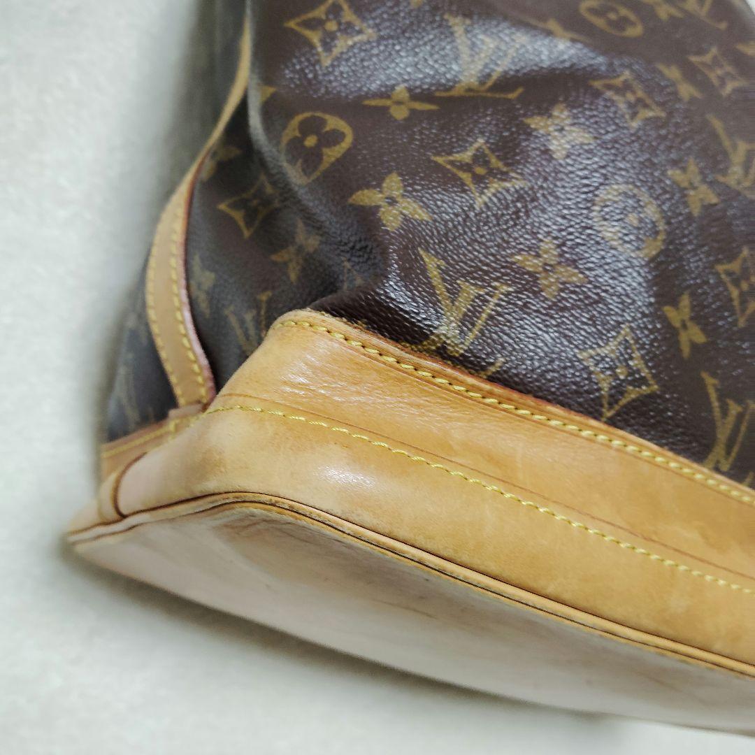 ルイヴィトン　ノエ　ショルダーバッグ　モノグラム　巾着型　M42224　ブラウン