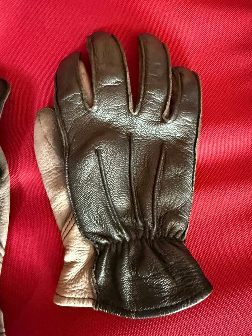 ラングリッツ　langlitz グローブ　L レザーグローブ