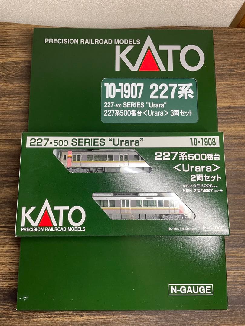 KATO 10-1908/10-1908 227系500番台<Urara> 5両