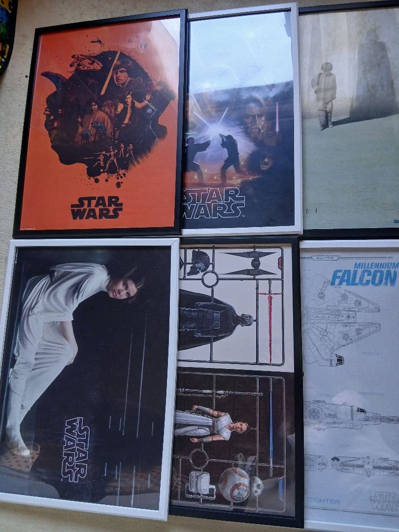 STAR WARS　SAGA　スターウォーズ　HAPPYくじ　ポスター