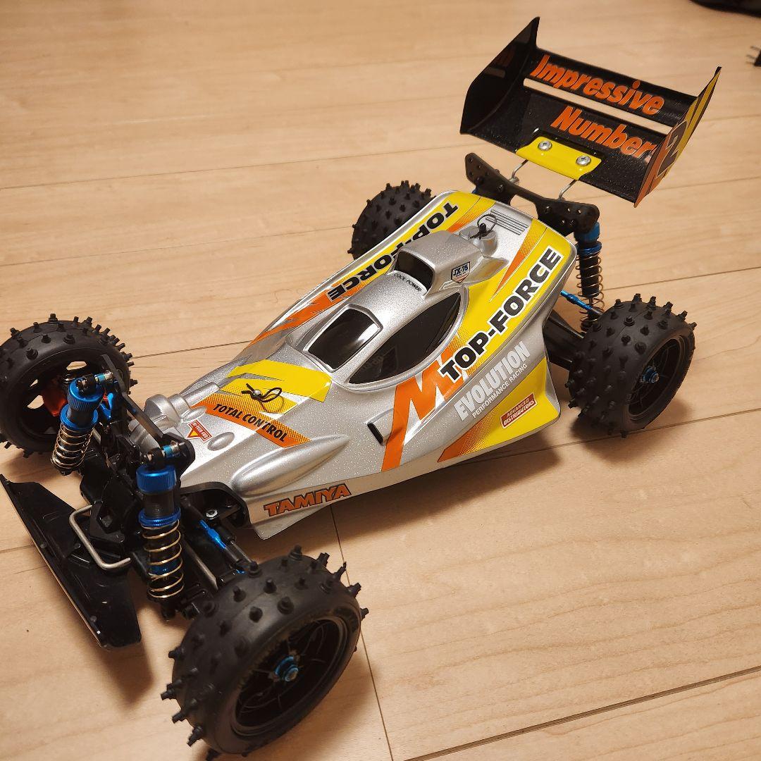 【美品】タミヤ トップフォース カスタム EVO仕様 ラメフレーク塗装
