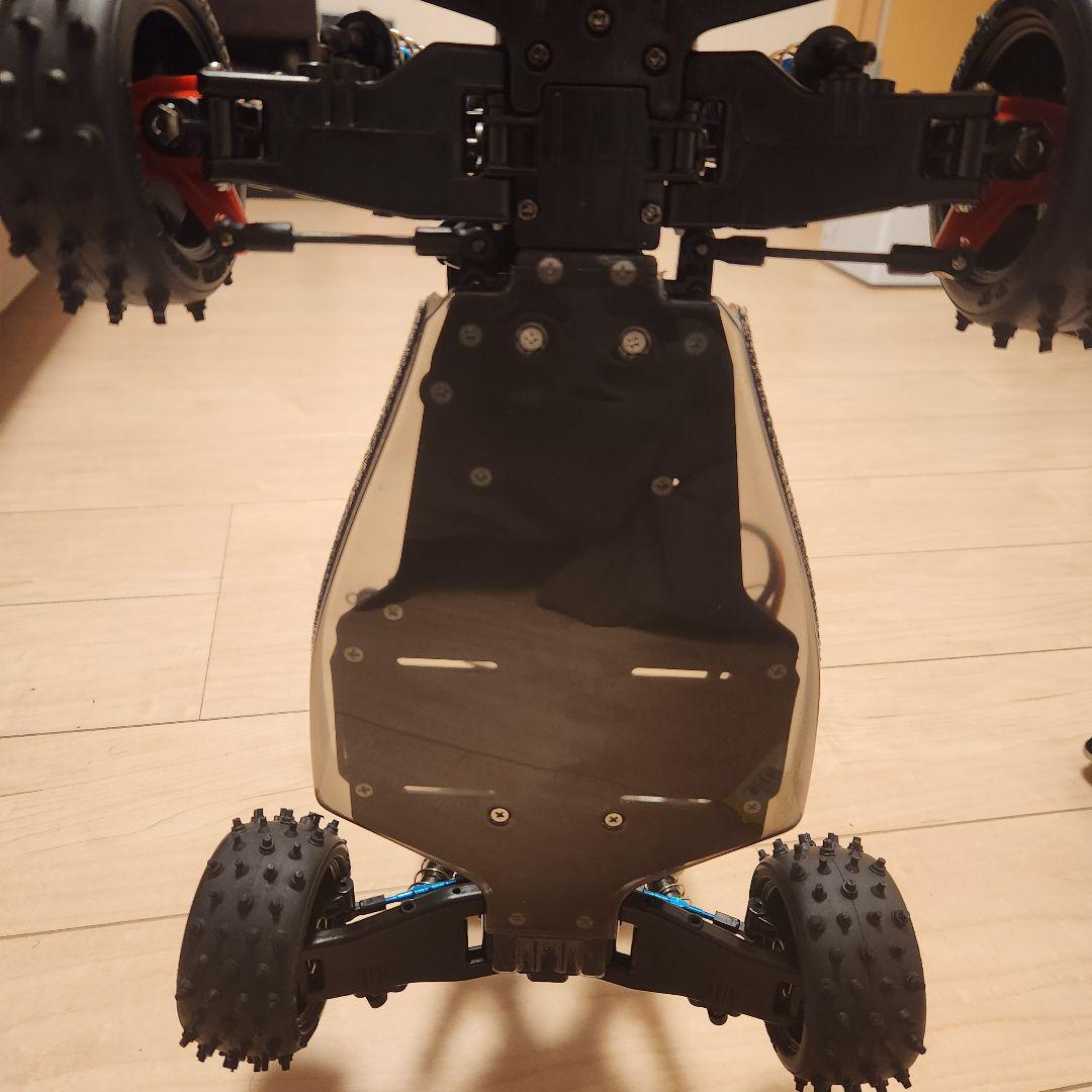 【美品】タミヤ トップフォース カスタム EVO仕様 ラメフレーク塗装