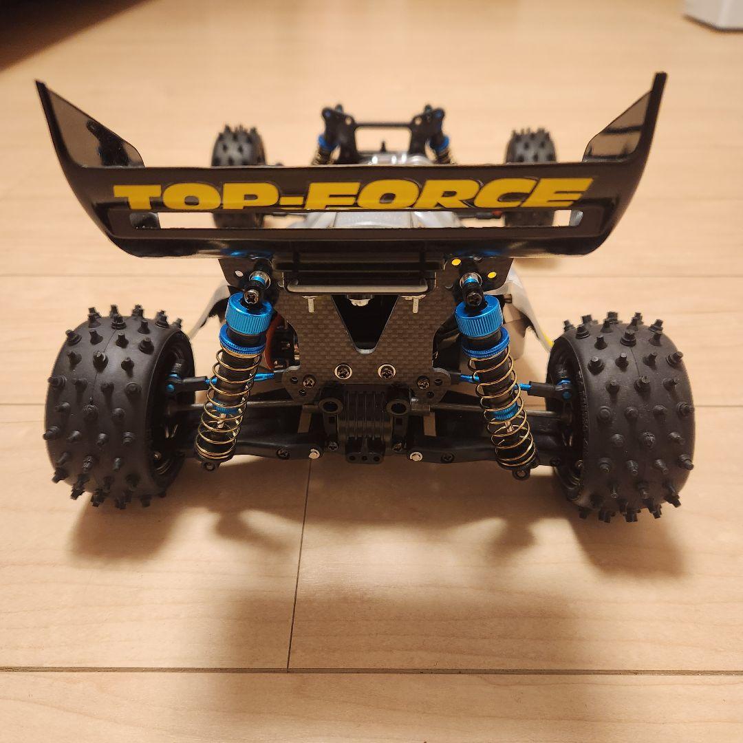 【美品】タミヤ トップフォース カスタム EVO仕様 ラメフレーク塗装