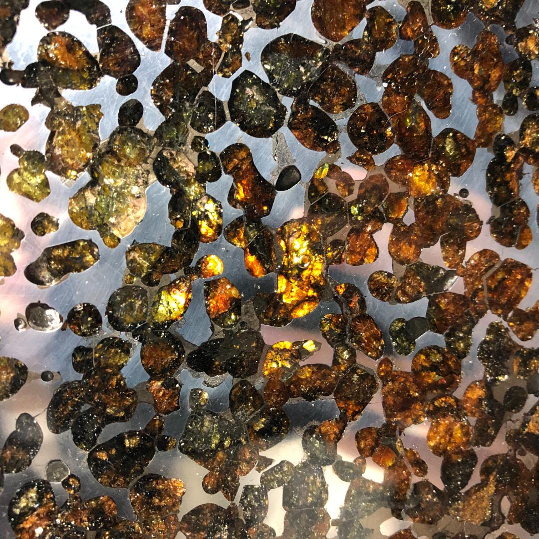 パラサイト隕石 隕石　石鉄隕石　セリコ隕石 美品　重さ約351ｇ