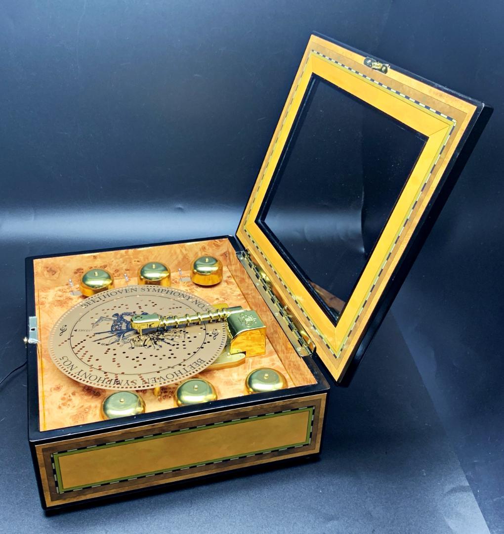 ミスタークリスマス 6ベル オルゴール ディスク 16枚 最高級 レア 動画あり