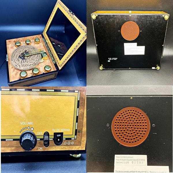 ミスタークリスマス 6ベル オルゴール ディスク 16枚 最高級 レア 動画あり