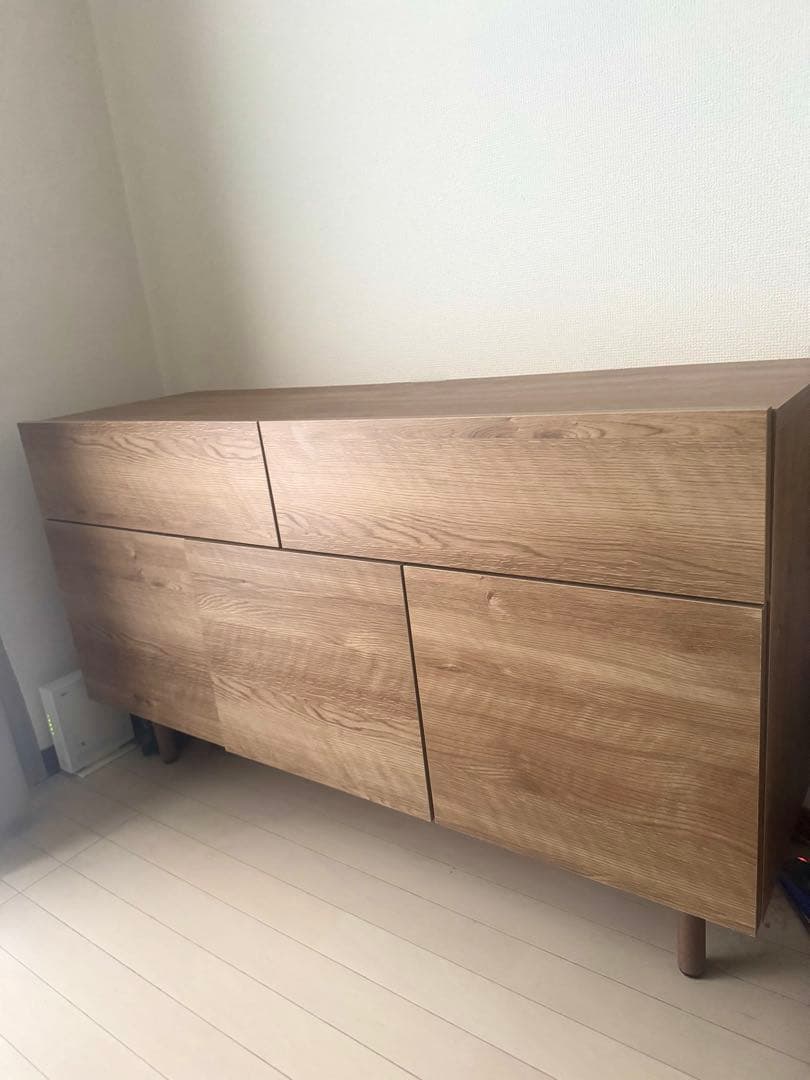 LOWYA キャビネット サイドボード 収納棚 チェスト