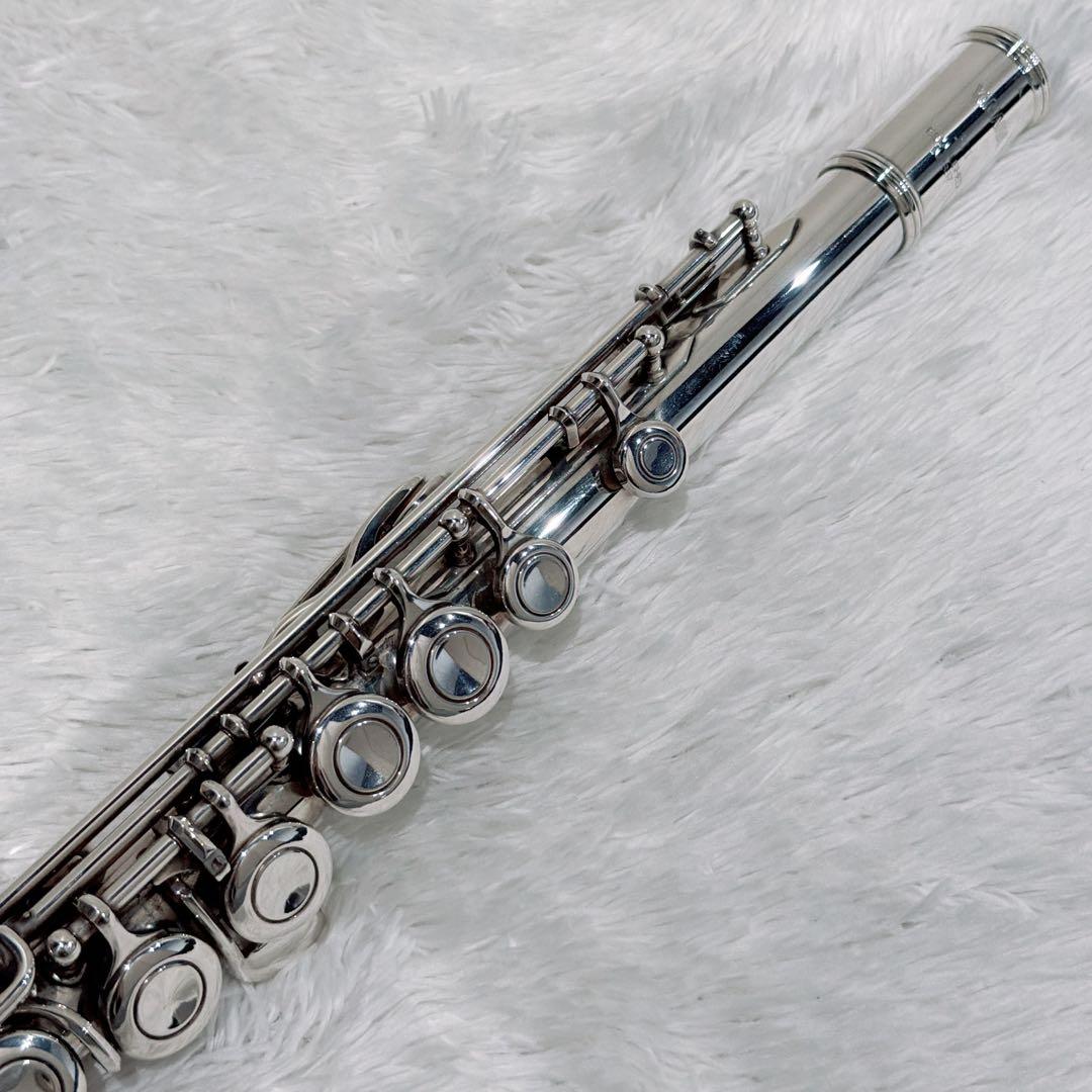 【メンテ磨き済】YAMAHA YFL-311 後期フルート 頭部管銀製 Eメカ