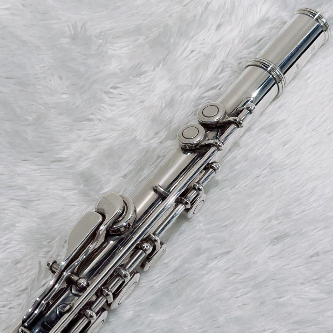 【メンテ磨き済】YAMAHA YFL-311 後期フルート 頭部管銀製 Eメカ