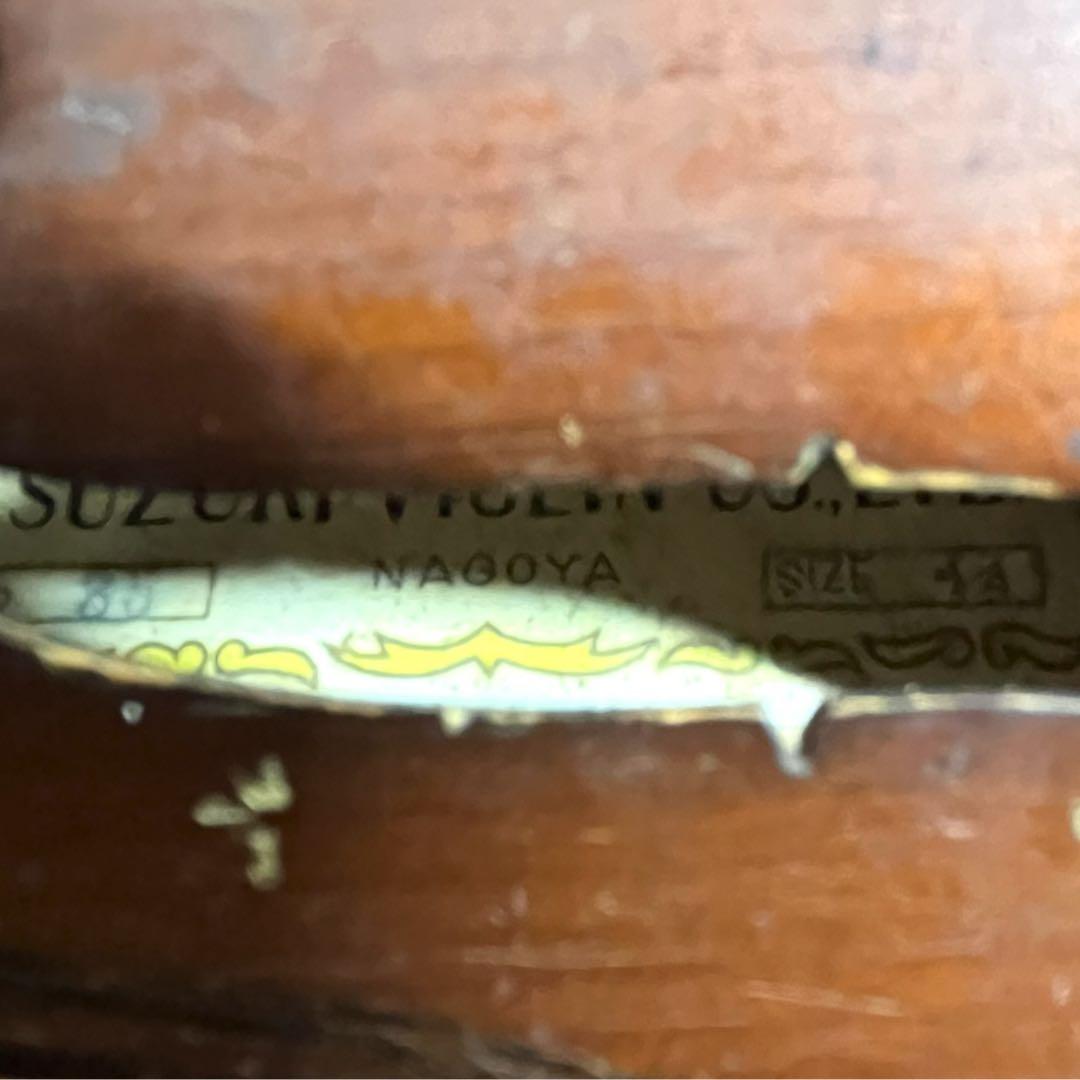 【希少】SUZUKI NO.35 バイオリン 4/4