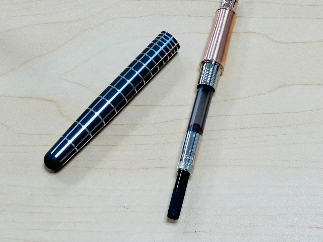 パーカー　ソネット　ブラウンPGT F 18K-750 万年筆