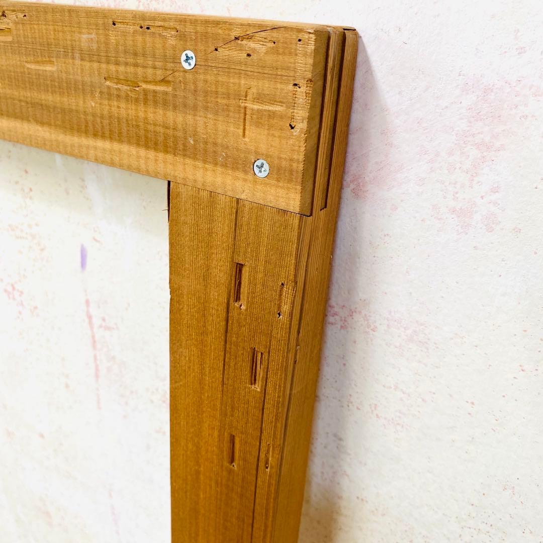 絵画用 木枠 キャンバス枠 F100号 マルオカ 杉材 使用1回の良品 送料込①