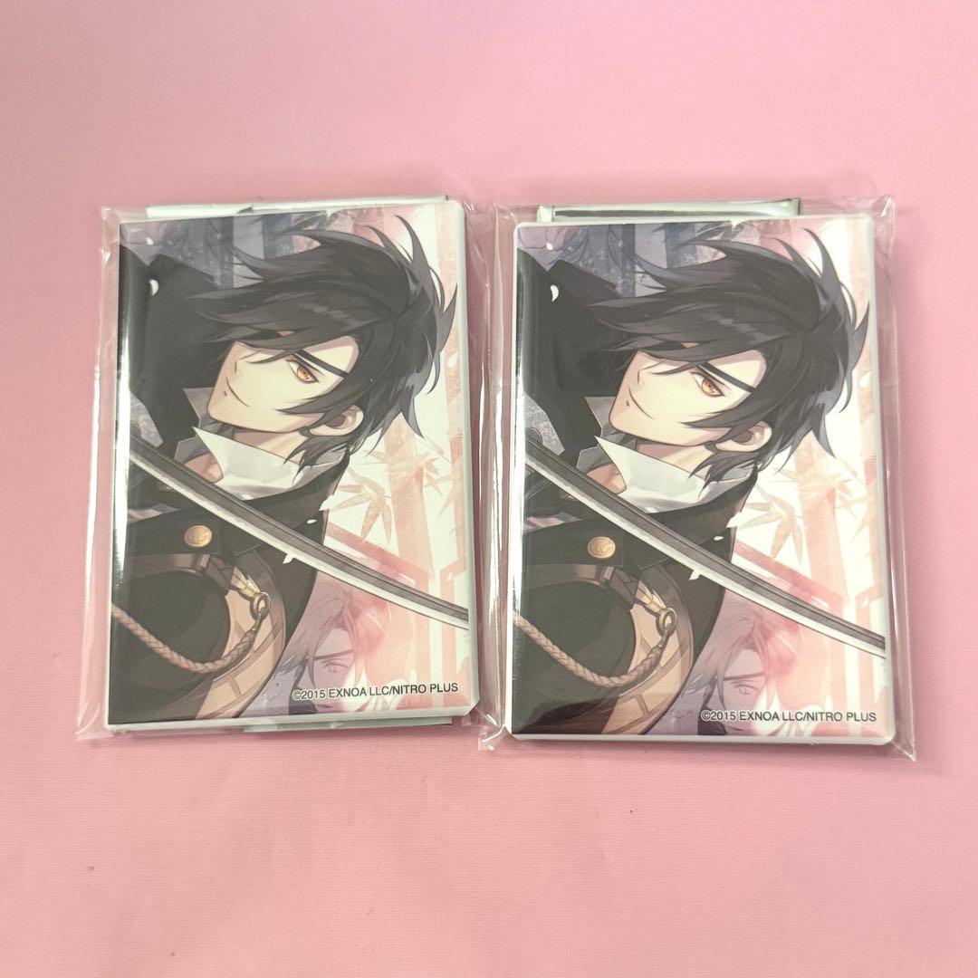 2周年記念祝画 刀剣乱舞 とうらぶ スクエア缶バッジ 燭台切光忠