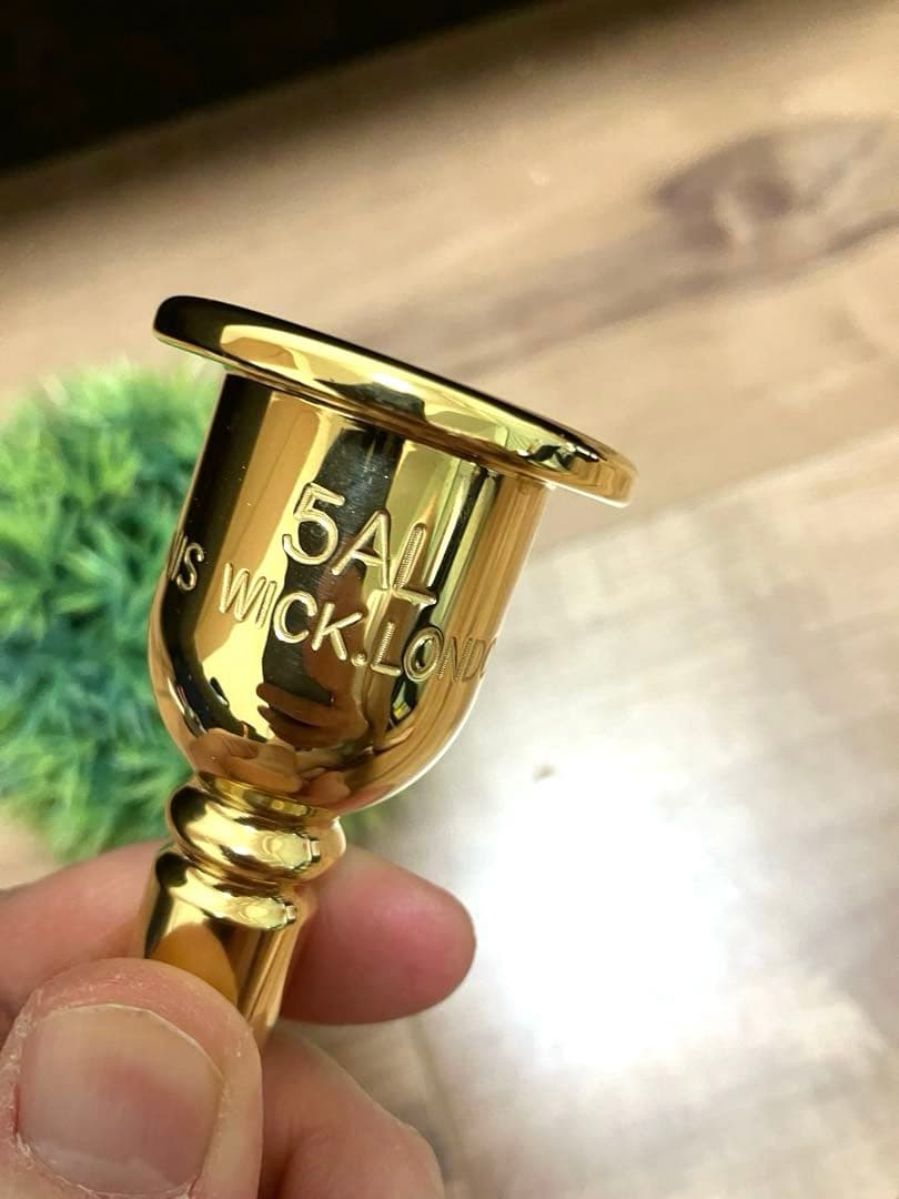 ⭐️【ロンドンフィル御用達】ＤＷ ヘリテージ トロンボーン マウスピース 5AL