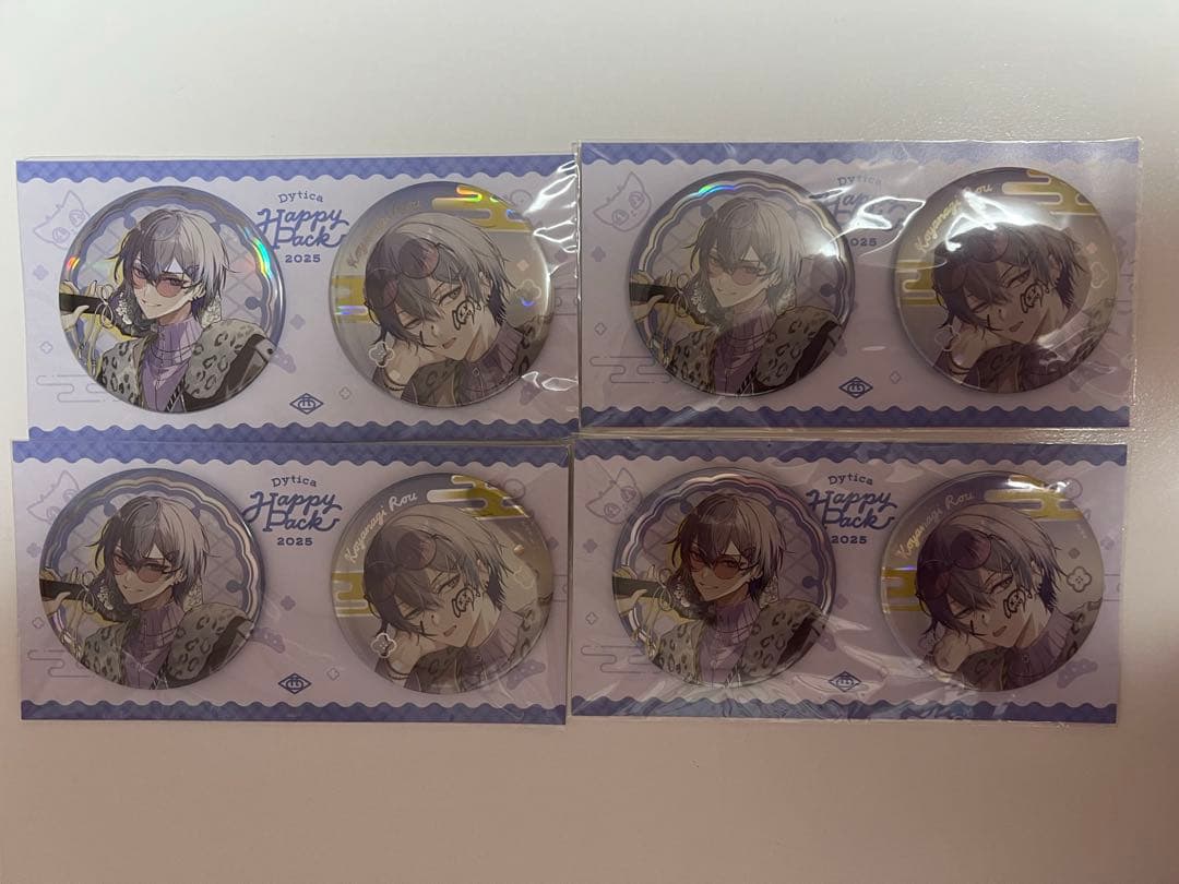 小柳ロウ Happy Pack 缶バッジ